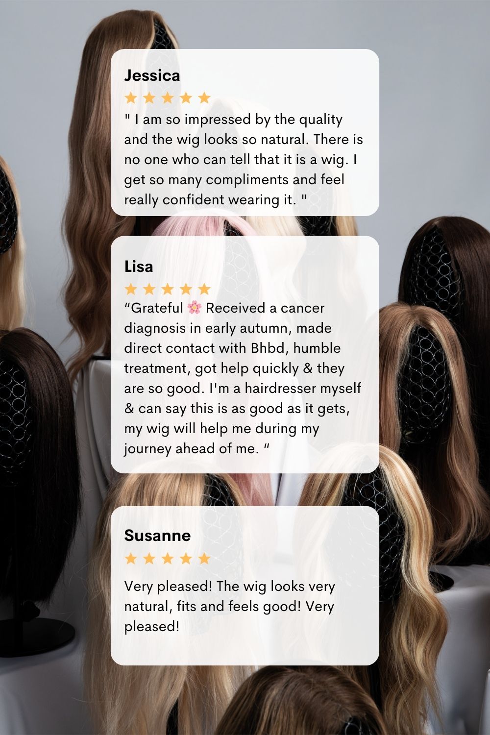 BHBD Customer wig reviews.