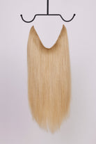 BHBD Hairband in a light blonde color, 100% Remy hair. Clip-in, halo, or ponytail, 40cm.