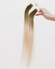 BHBD tape extensions: 35cm, 50cm, 60cm. Balayage blonde neutral extreme blonde ash lightest blonde gold100% real hair.